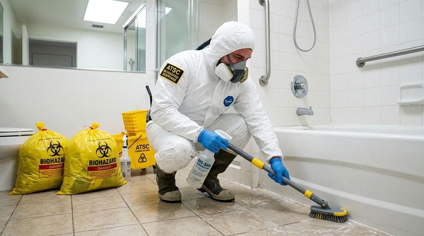 Decontamination equipment deployed for Blood Cleanup in Sparks